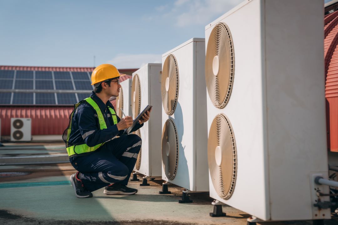 bomba de calor alimentada por placas fotovoltaicas